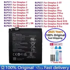 Batteria di ricambio originale al 100% per OnePlus Nord N100 N10 1 2 3 3T 5 5T 6 6T 7 7T 8 8T 9 9R X Pro Plus batterie Bateria