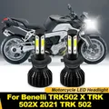 H7 Lampadine per fari a LED 120w 30000LM Luci moto super luminose 6000K Bianco per Benelli TRK502 X TRK 502X 2021 TRK 502