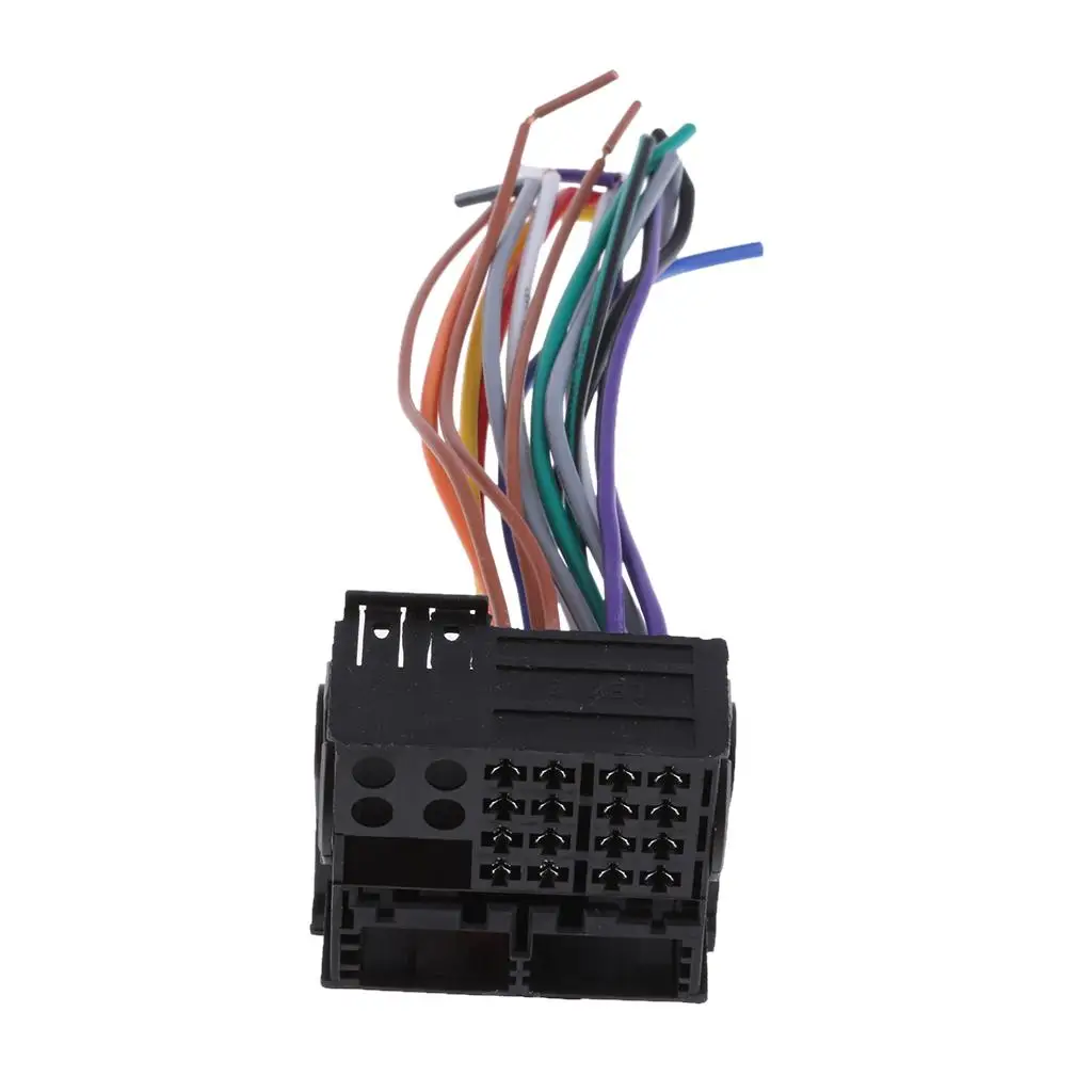 Fil stéréo de voiture SFP pour radio audio, SFP, ISO pour VW, Audi A3, Audi 4, 6/8, BMW X5, Dodge, Mini Golf, Jetta, Passat