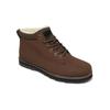 Winterboots QUIKSILVER "Mission V", Gr. 13(46), braun (braun, braun, braun), Obermaterial: Leder / Futter: Textil / Außensohle: Gummi, Schuhe