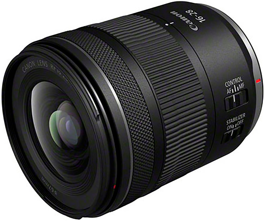 CANON Objektiv "RF 16-28mm F2.8 IS STM", schwarz, B:7,65cm H:9,1cm Ø:7,65cm, Objektive, Passend für Canon EOS R System Kameras (z.B. EOS RP, R8) Image
