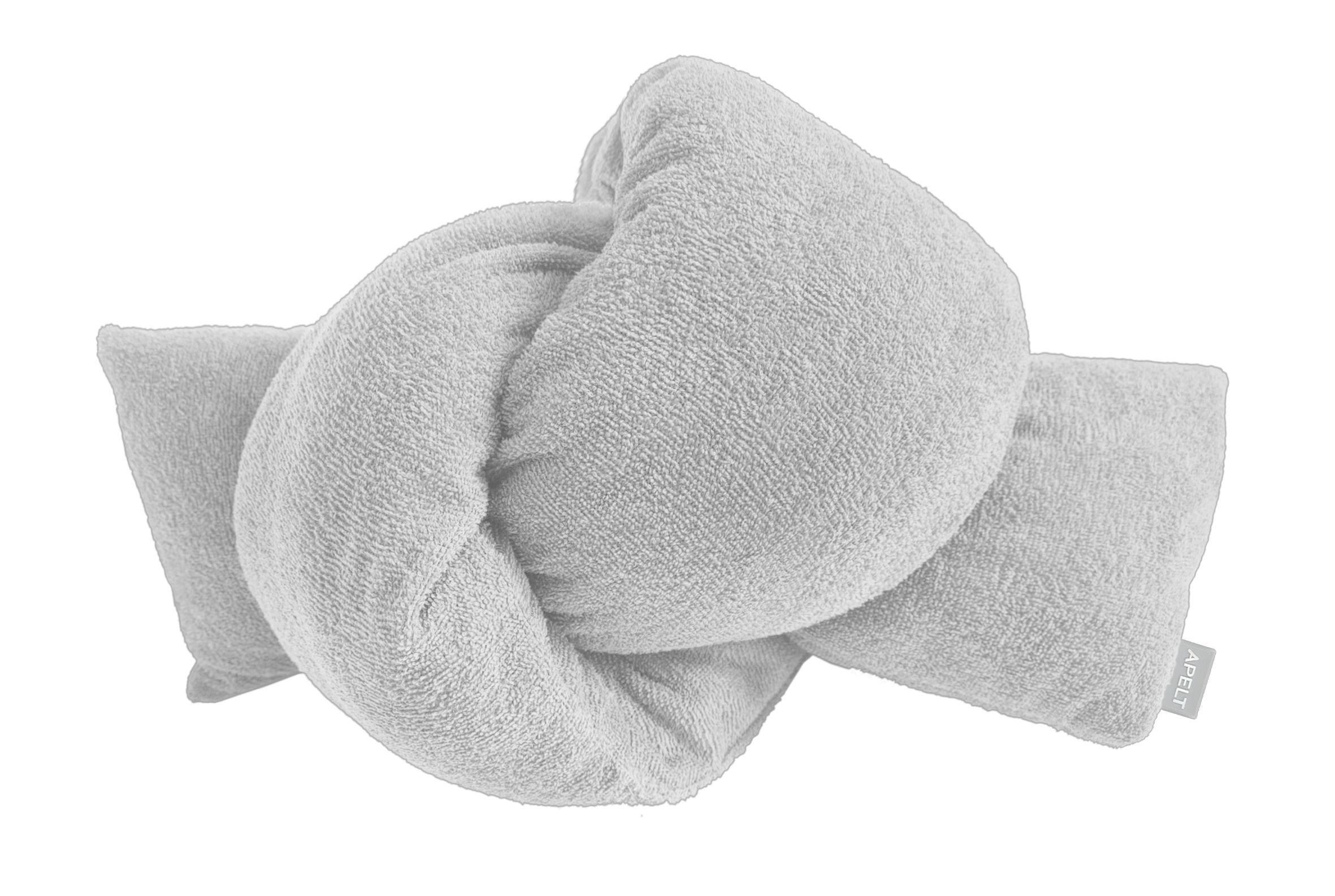 Dekokissen APELT "Ciao", grau (grau, unifarben), B:31 H:5 L:53, Baumwolle, Polyester, Dekokissen_Sitzkissen_Kissenhüllen