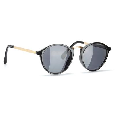 Sonnenbrille LASCANA, Damen, schwarz, modisch,casual, Brillen, runde Sonnenbrille, getönte Gläser mit UV Schutz, Damenbrille Image