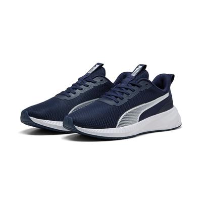 Laufschuh PUMA "FLYER LITE 3", Gr. 38,5, blau (puma navy, puma weiß), Textil, sportlich, Schuhe Image