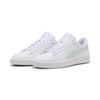 Sneaker PUMA "SMASH 3.0 L", Gr. 41, puma weiß, peaceful blau, Leder, unifarben, sportlich, Schuhe