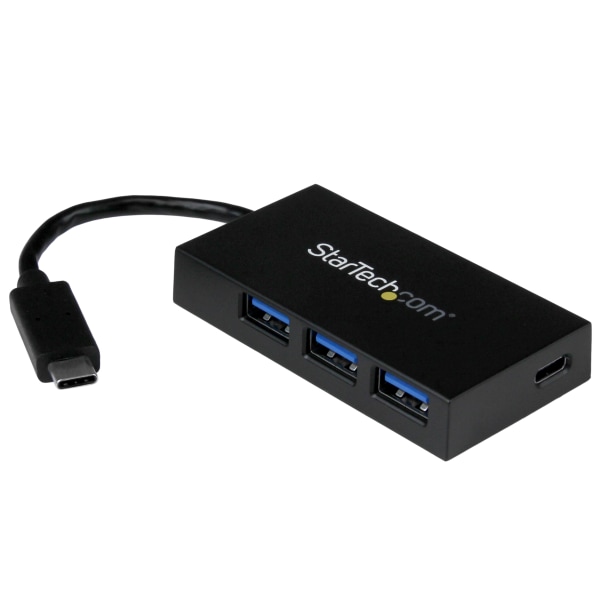 Startech.com Usb C Hub - 4 Port Usb-C To Usb-A (3X) And Usb-C (1X) - Bus Powered Usb Hub - Usb Type C Hub - Port Expander