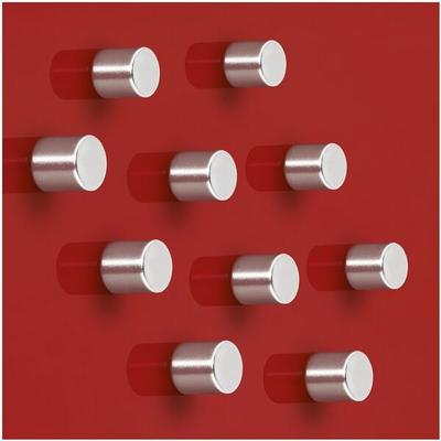 Sigel 10er-Pack SuperDym-Magnete, 1x1 cm