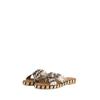 TOM TAILOR Damen Flache Sandalen mit Animal-Print, silber, Animalprint, Gr. 41