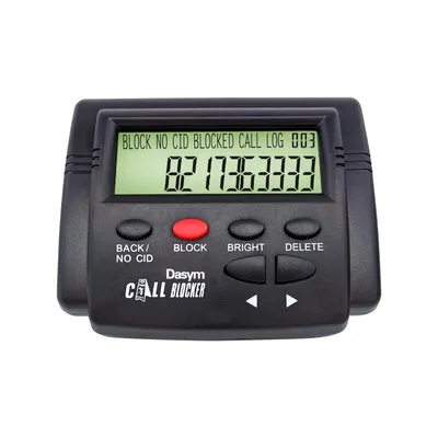 Call Blocker for Landline Phones Telephone 2000 Caller ID Box Blocking One Touch Number Block Device