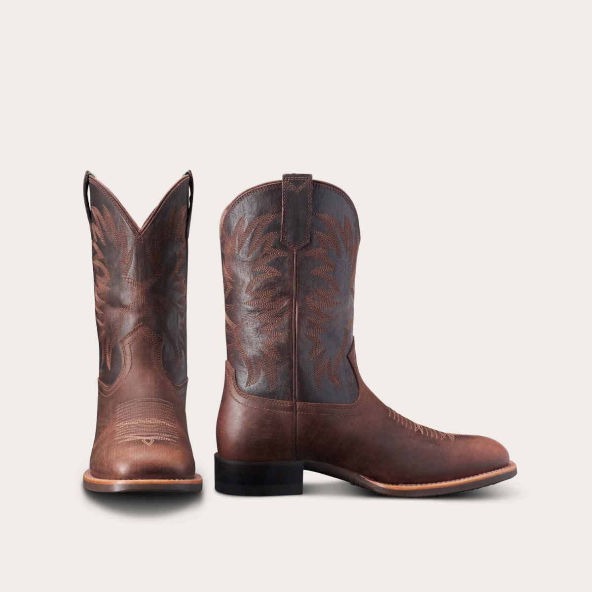 Tecovas Men's The Dusty Cowboy Boots, 6 Shaft, Cigar, Cowhide, 4 Heel, 10, EE-Wide