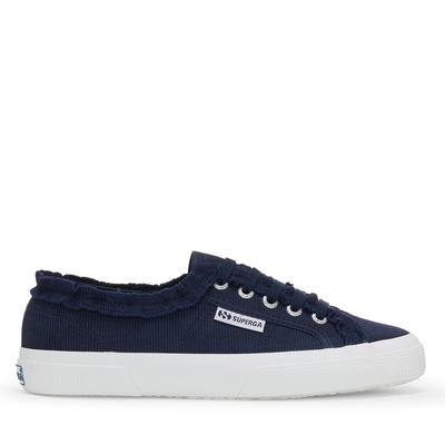 Superga 3750 Jersey Rouches Leggera - Blue Navy