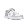 Sneaker DC SHOES "Manteca 4 V Sn", Kinder, Gr. 1(32), grau (weiß, grau), 100% Synthetik, Schuhe