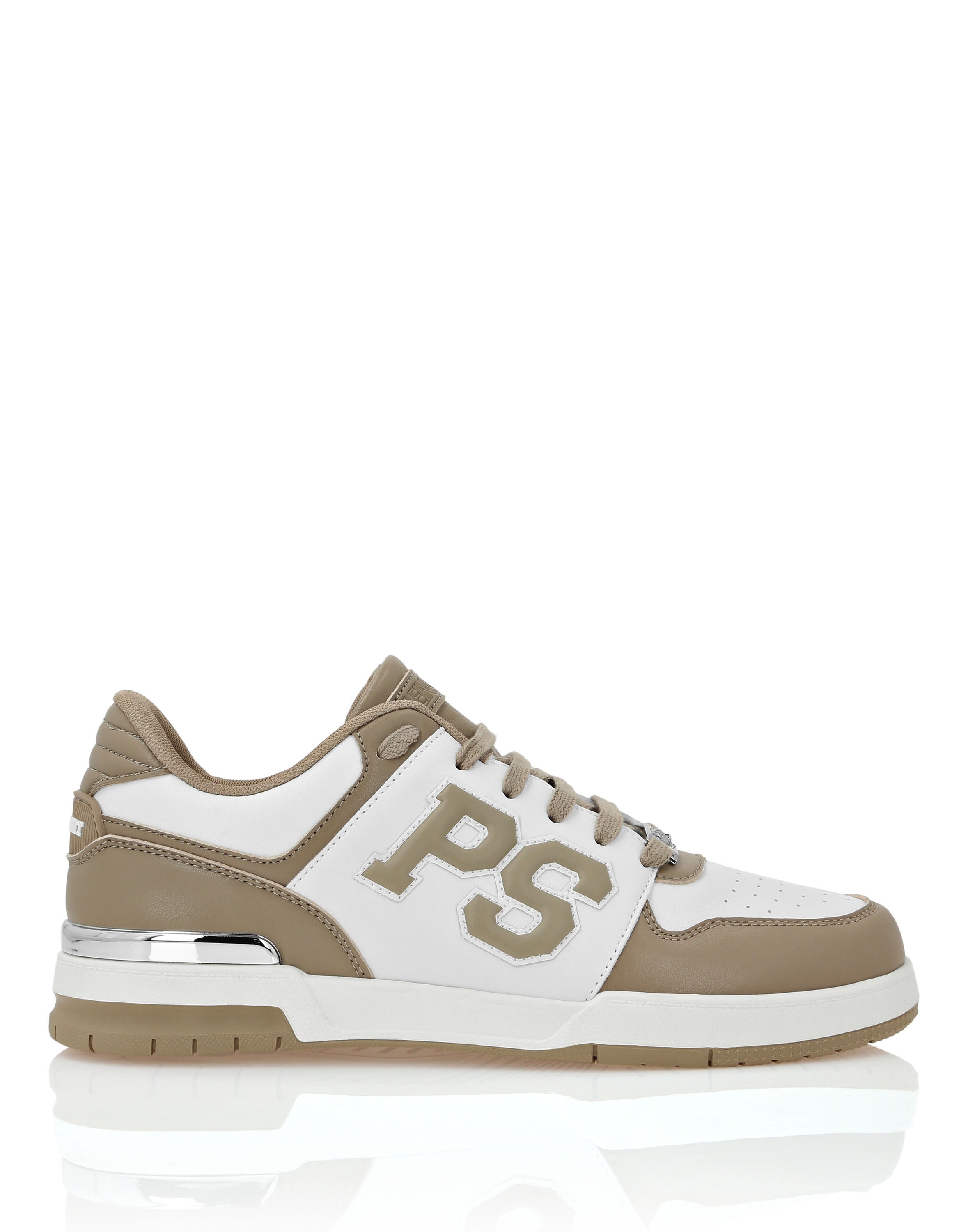 Sneaker PLEIN SPORT "Ps", Damen, Gr. 37, Normalschaft, braun (04, braun), Schuhe Sneaker