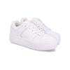 Sneaker DC SHOES "Manteca 4 Platform", Gr. 8,5(40), weiß (weiß, weiß), Obermaterial: Leder (Kuh) / Futter: Textil / Außensohle: Gummi, Schuhe