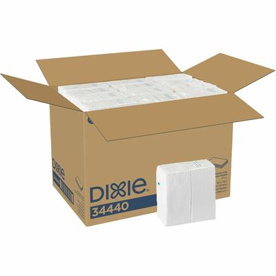 Dixie 2-Ply Dinner Napkins, 2 Ply, 1/8 Fold, 15