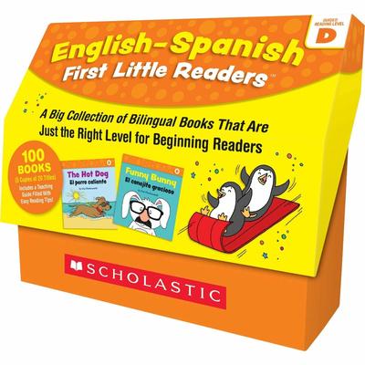 Scholastic First Little Readers Book Set Printed Book by Liza Charlesworth, Book, Grade Preschool-2, English, Spanish, Level D,100 Books (SHS133866806