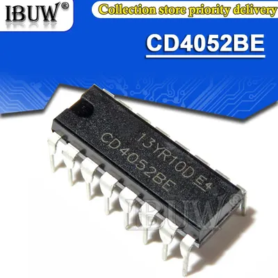 10 Stück cd4052be dip16 cd4052bd dip-16 cd4052 dip Image