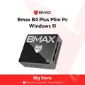 BMAX B4 Plus Mini PC Windows 11 PC Intel N100 16 GB DDR4 512 GB SSD 2 * HDMI 1 * Tipo-C Supporta grafica Intel UHD 4K a 60 Hz 750 MHz