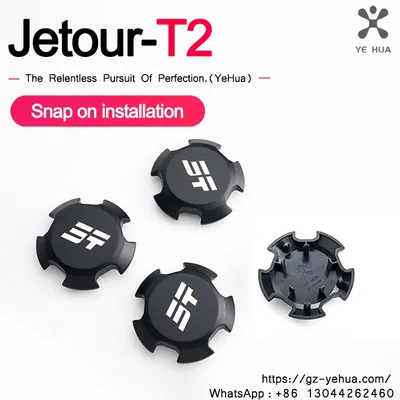 For Jetour Traveller T2 Black Wheel Hub Cover Wheel Hub Cover Replacement Parts Covers Tires Parts