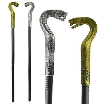 Halloween Carnival Props King Scepter Accessories Claw Ball Scepter Snake Head Scepter For Adults