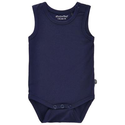 Minymo - Kid's Body without Sleeves - Alltagsunterwäsche Gr 74 blau Image