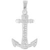 Ketten-Anhänger ADELIA´S "Neuheit 2025 - eleganter Anker Anhänger aus 925 Sterling Silber", silber, Schmuckanhänger, Damen, Silber 925 (Sterlingsilber)