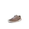 Sneaker ECCO "BIOM LITE M", Herren, Gr. 44, grau (taupe), Nubukleder, sportlich, Schuhe, Freizeitschuh, Halbschuh, Schnürschuh mit leichter Laufsohle