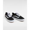 Sneaker VANS "Brooklyn LS", Gr. 38, bzw, suede, canvas schwarz, weiß, Leder, sportlich, Schuhe