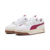 Sneaker PUMA "CARINA STREET LUX", Gr. 41, puma weiß, port, puma gold, Leder, sportlich, Schuhe