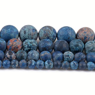 TEMU 91-36pcs Howlite Stone , 4-10mm Unique For Jewelry Making, Diy Exquisite , Bracelets, Necklaces, Accessories, Craft Supplies Image