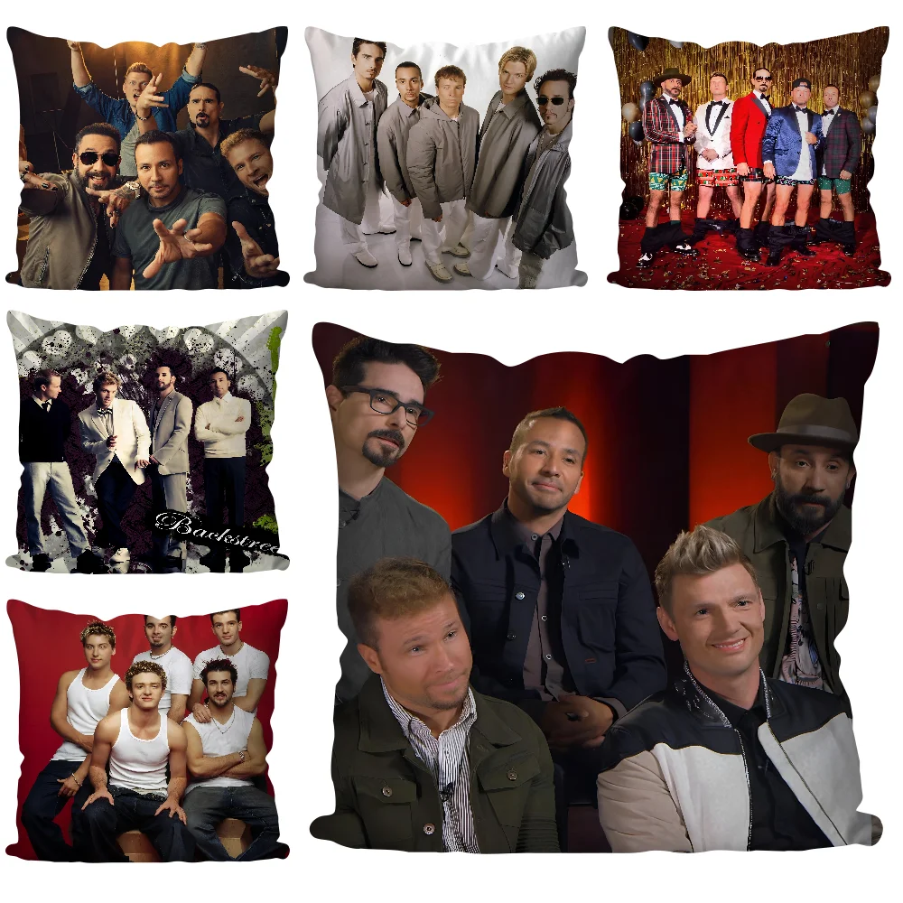 1pc Backstreet Boys Band Kissen Fall Quadrat Kissen Schlafzimmer Sofa Freizeit Komfort Kissen Auto Wohnzimmer Hause Dekoration