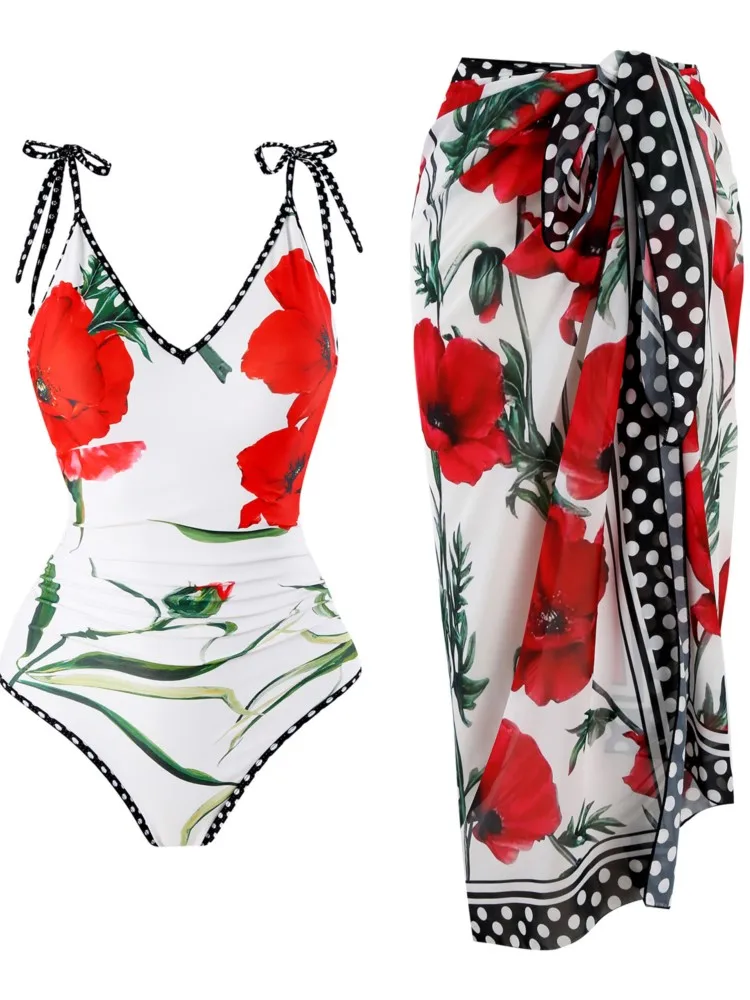 Vintage Damen Bademode Einteiler Badeanzug Luxus Bikini Rückenfrei Strandkleid Designer Badeanzug Sommer Surf Wear Beachwear Image