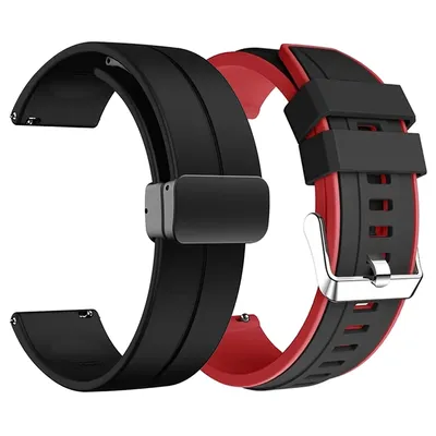 Ersetzen Sie das Silikonarmband für Zeblaze Vibe 7/Pro/Lite/Stratos 2 3/Btalk/GTR 3 Pro/Ares 3 Image