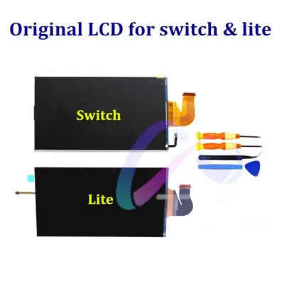 Brandneues LCD-Bildschirm-Ersatzset für Nintendo Switch V1 V2 Konsolenschalter Lite Image