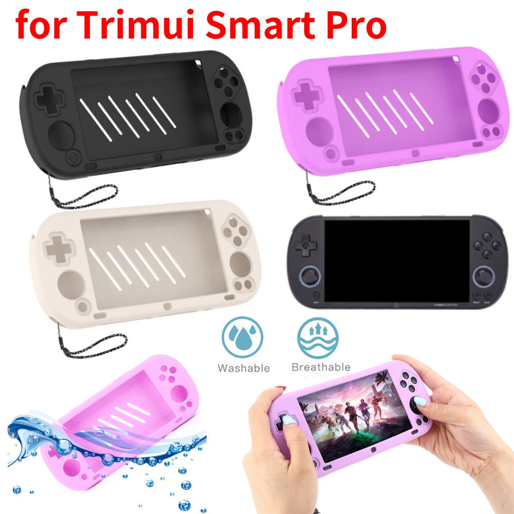 Neue Für Trimui Smart Pro Spielkonsole Fall Weiche Silikon Schutzhülle Anti-Scratch Protector Shell Hülse Spiel Zubehör ﻿ Image