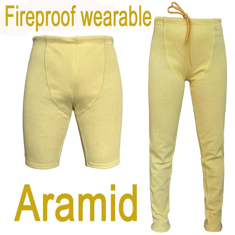 Kevlar-Motorradhose, Aramid, feuerfest, tragbar, Schutzausrüstung, Reiten, Touren, Kevlar-Shorts, Motorrad-Feuerwehrhose Image