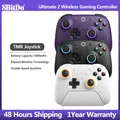 Controller wireless 8BitDo Ultimate 2, gamepad Bluetooth/USB/2.4G con joystick TMR, dock di ricarica per PC, Windows 10,11, Android