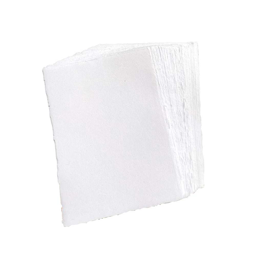 20 fogli di carta per acquerello, 300 g/m2, 4 x 6 pollici, carta grezza/strutturata fatta a mano, carta di cotone bianco per biglietti d'invito nuziali artistici