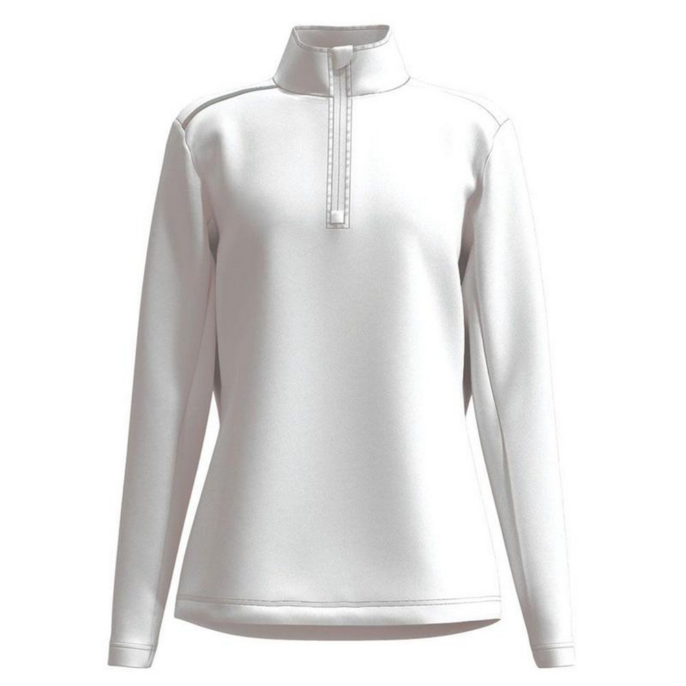 Forelson - "Broadway" Base Layer Oberteil mit kurzem Reißverschluss für Damen - Emblem (Weiß) Image