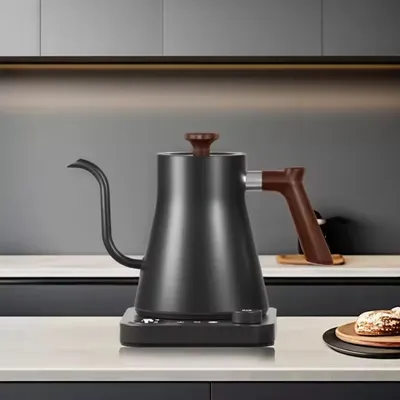 900ML Intelligent Constant Temperature Electric Kettle Hand Brewed Coffee Pot Gooseneck Pot Used for