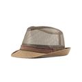 Per uomo Cappello di paglia Cappello da sole Cappello da bagno Cappello da safari Cappello da giocatore d'azzardo Nero Blu marino scuro Policotone Retato Moda Informale Abbigliamento per il tempo