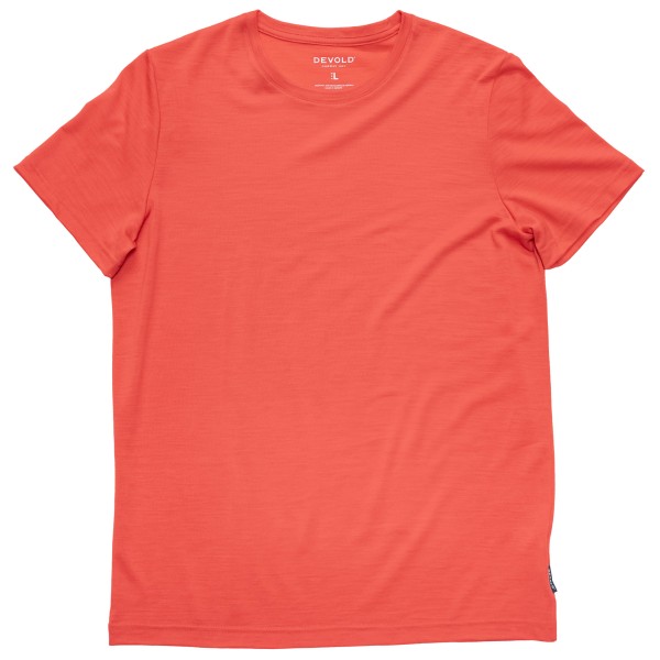 Devold - Classic Tee - Merinoshirt Gr M rot