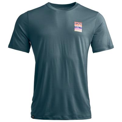 Ortovox - 140 Cool Mountain Gradient T-Shirt - Merinoshirt Gr L grau