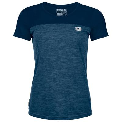 Ortovox - Women's 150 Cool Logo T-Shirt - Merinoshirt Gr S blau Image