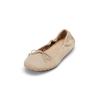 Ballerina MARC O'POLO "aus softem Ziegenleder", Damen, Gr. 40, beige (sand), Obermaterial: 100% Leder (Ziege), unifarben, Schuhe, Topseller