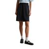 Webrock MARC O'POLO DENIM "aus TENCEL™ Lyocell", Damen, Gr. XS, schwarz, Obermaterial: 100% Lyocell; Futter: 100% Nicht verfügbar, unifarben, casual, lässig geschnitten kurz, Röcke