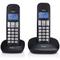 Profoon PDX-1120 - DECT-Telefon mit 2 Mobilteilen, Schwarz