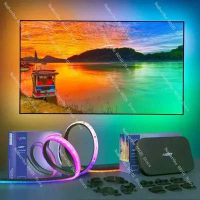Lytmi Neo Umgebungslicht LED-Synchronisierungsbox TV-Hintergrundbeleuchtungsstreifen Immersion Smart Lighting HD-MI 2.0 Synchronisierungsbox mit TV-Hintergrundbeleuchtung Image