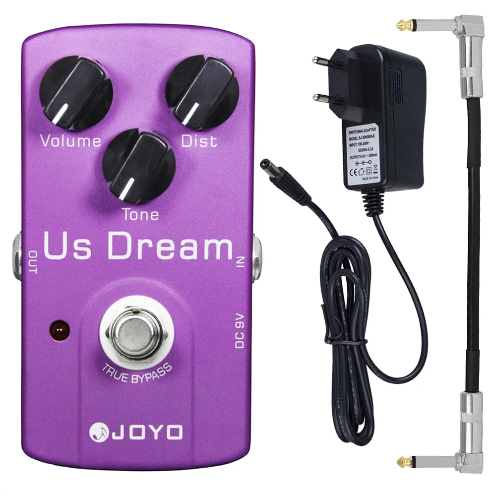JOYO JF-34 E-Gitarre Effektpedal US DREAM Distortion High Gain Distortion Effekt Angetriebener Röhrenverstärker Simulationspedal Image