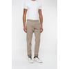Chinohose REPLAY "Benni Regular Slim", Herren, Gr. 33, Länge 32, beige (sand), Web, Obermaterial: 91% Baumwolle, 6% Elastomultiester, 3% Elasthan, casual, regular fit lang, Hosen